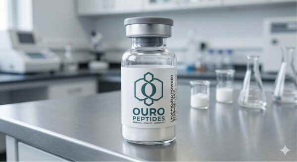 ouro-peptides-generic-vial Selank Anxiolytic Research Peptide Vial - Ouro Peptides - >99% Purity Lyophilized